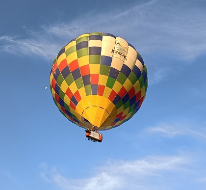Baptême en montgolfière